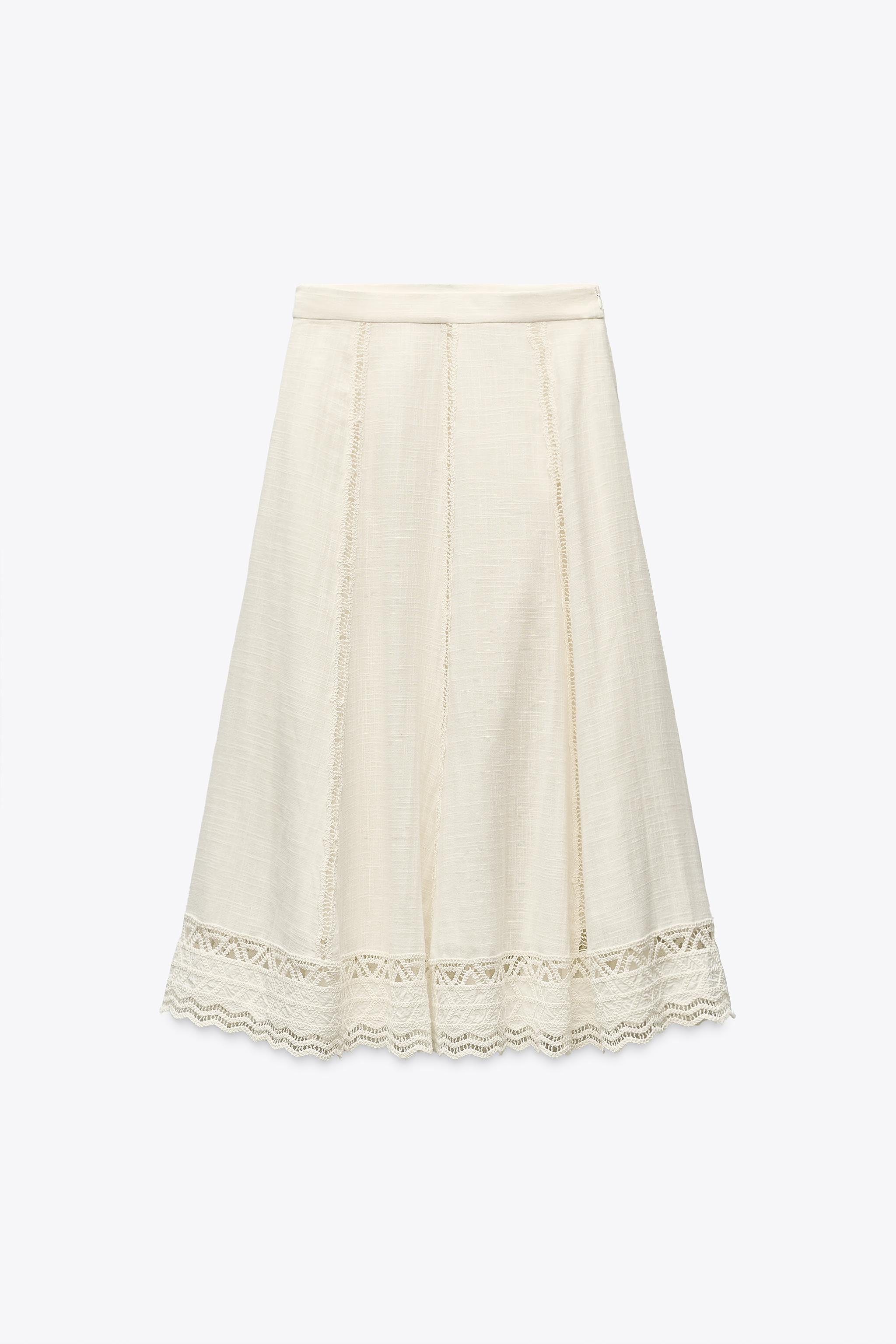 ホワイトスカート - レディース | ZARA 日本
