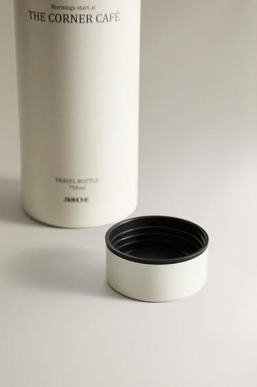 BOUTEILLE "THE CORNER CAFÉ" INOXYDABLE - Marron de Zara - Image 3