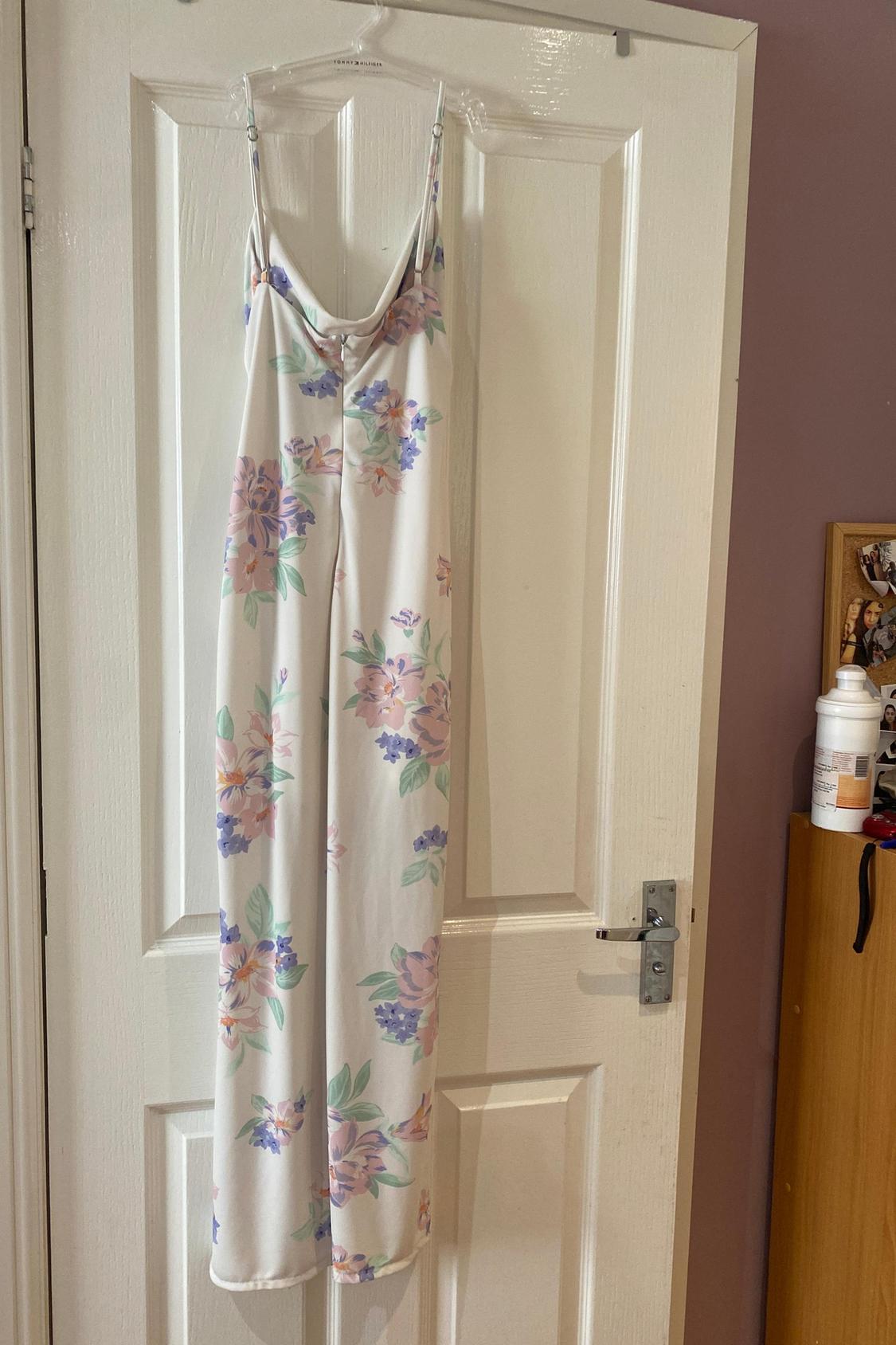 PRINTED MIDI DRESS