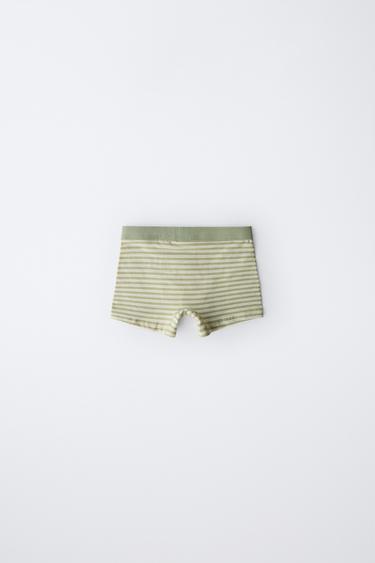 3-6 YEARS/ THREE-PACK OF BOHO STRIPE BOXERS - Multicoloured by Zara - Image 3