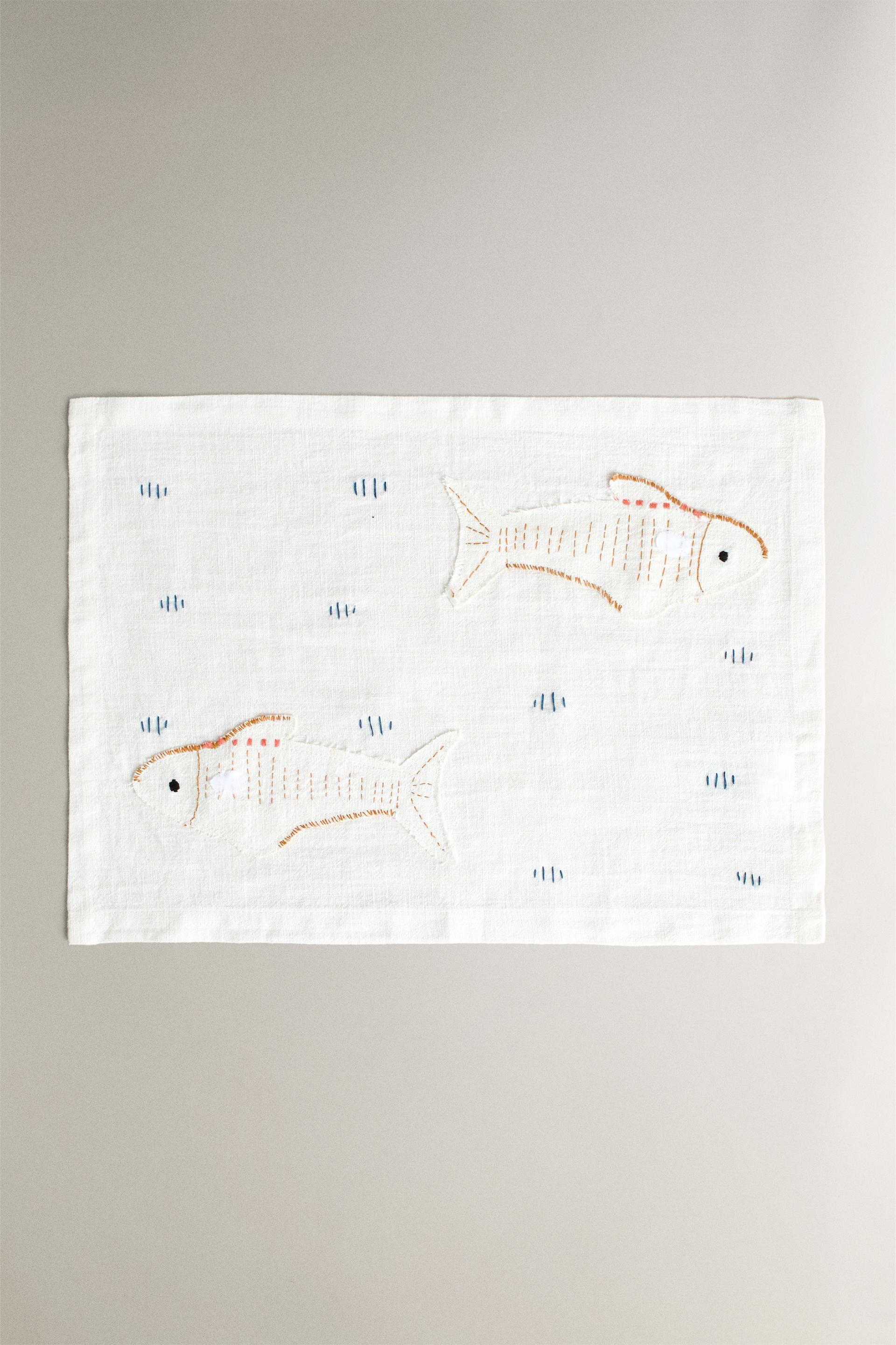 FISH PLACEMAT White ZARA United States