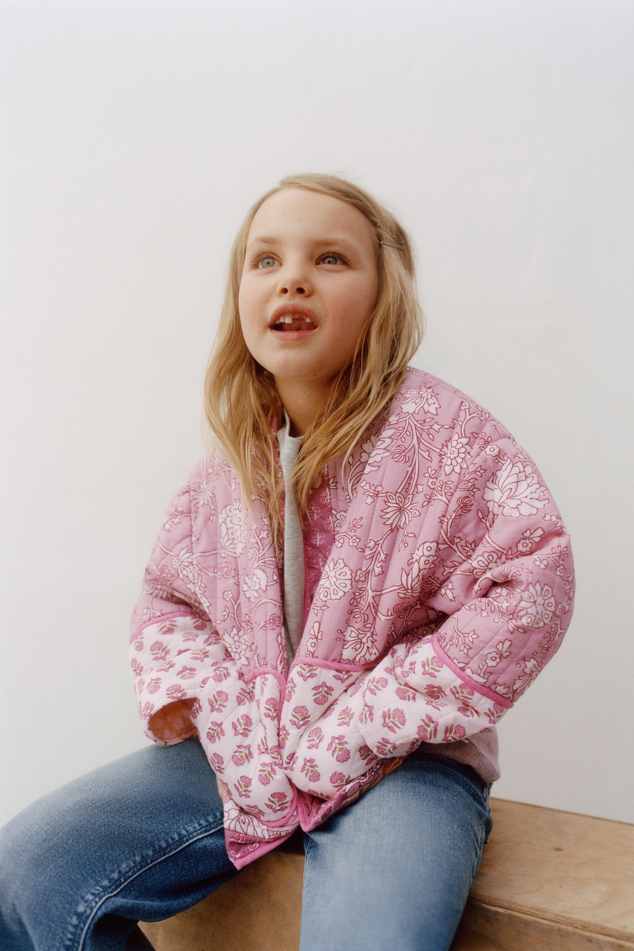 VESTE MATELASSÉE PATCHWORK FLEURI