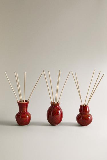 (200 ML) ENSEMBLE MIKADOS + RECHARGE FLEUR D'OSMANTHUS - Cristal de Zara - Image 1