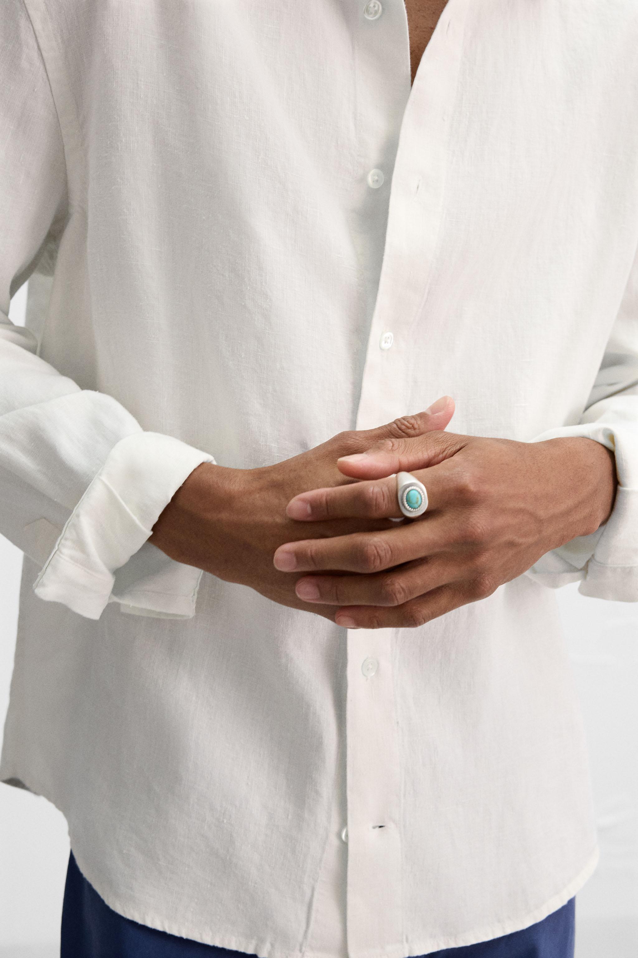 BAGUE COMBINÉE PIERRE TURQUOISE