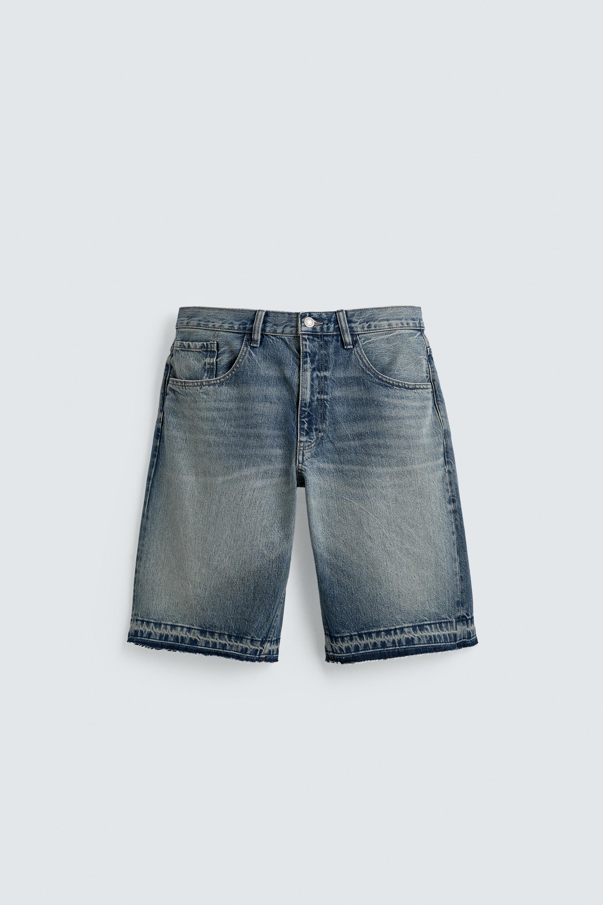 BERMUDA EN JEAN RELAXED FIT