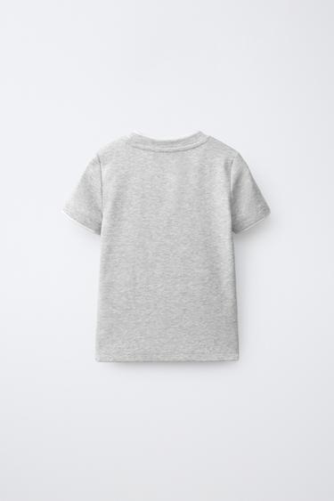 HAUT DOUBLE EN MODAL - Gris chiné de Zara - Image 1