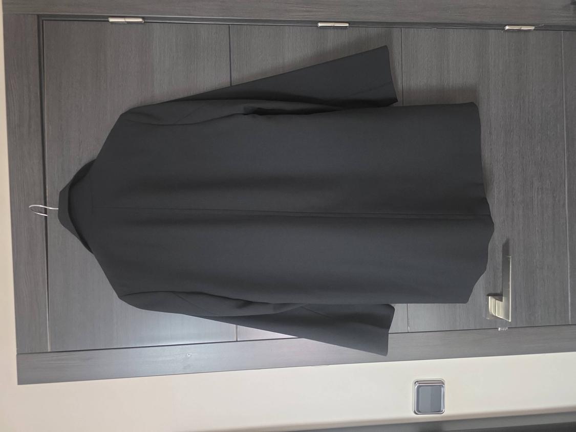 ZW COLLECTION WOOL BLEND FROCK COAT - Image 5