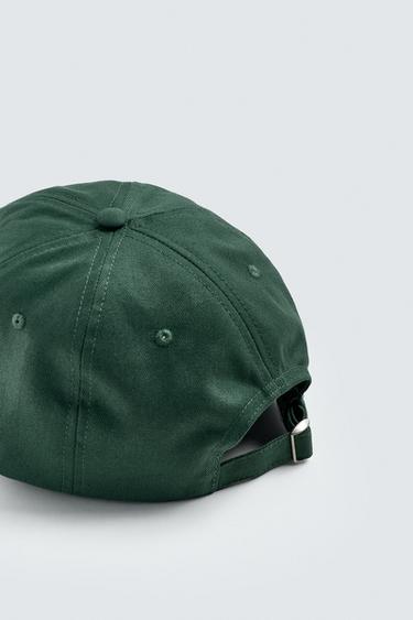 COMBINED EMBROIDERY CAP - Green by Zara - Image 3