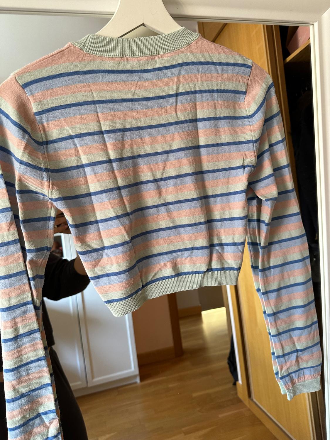 STRIPED KNIT SWEATER - Image 6