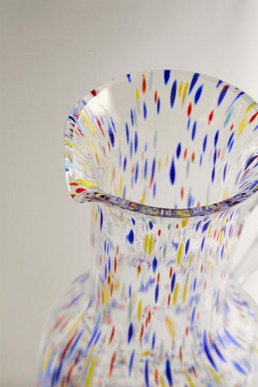 PICHET VERRE RECYCLABLE MULTICOLORE - Bleu de Zara - Image 3
