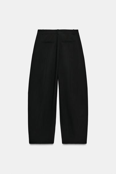 PANTALON BALLOON ZW COLLECTION - Noir de Zara - Image 5