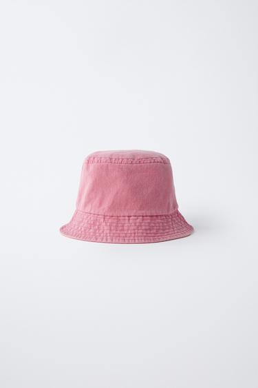 GORRO BOB EFECTO LAVADO - Rosa de Zara