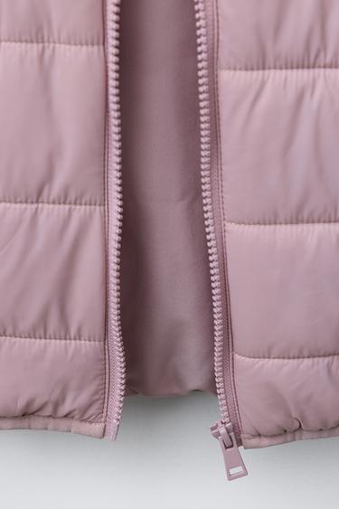 ULTRALIGHT HOODED JACKET - Chalk pink by Zara - Image 6