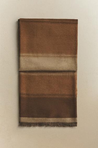 STRIPED COTTON THROW - striped by Zara - Image 4