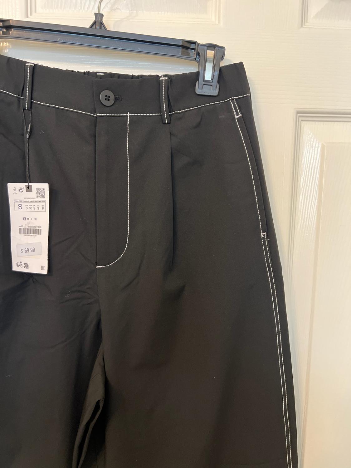 PANTALÓN WIDE FIT PESPUNTES - Image 2