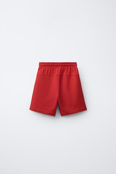 SHORT UNI - Rouge de Zara - Image 1