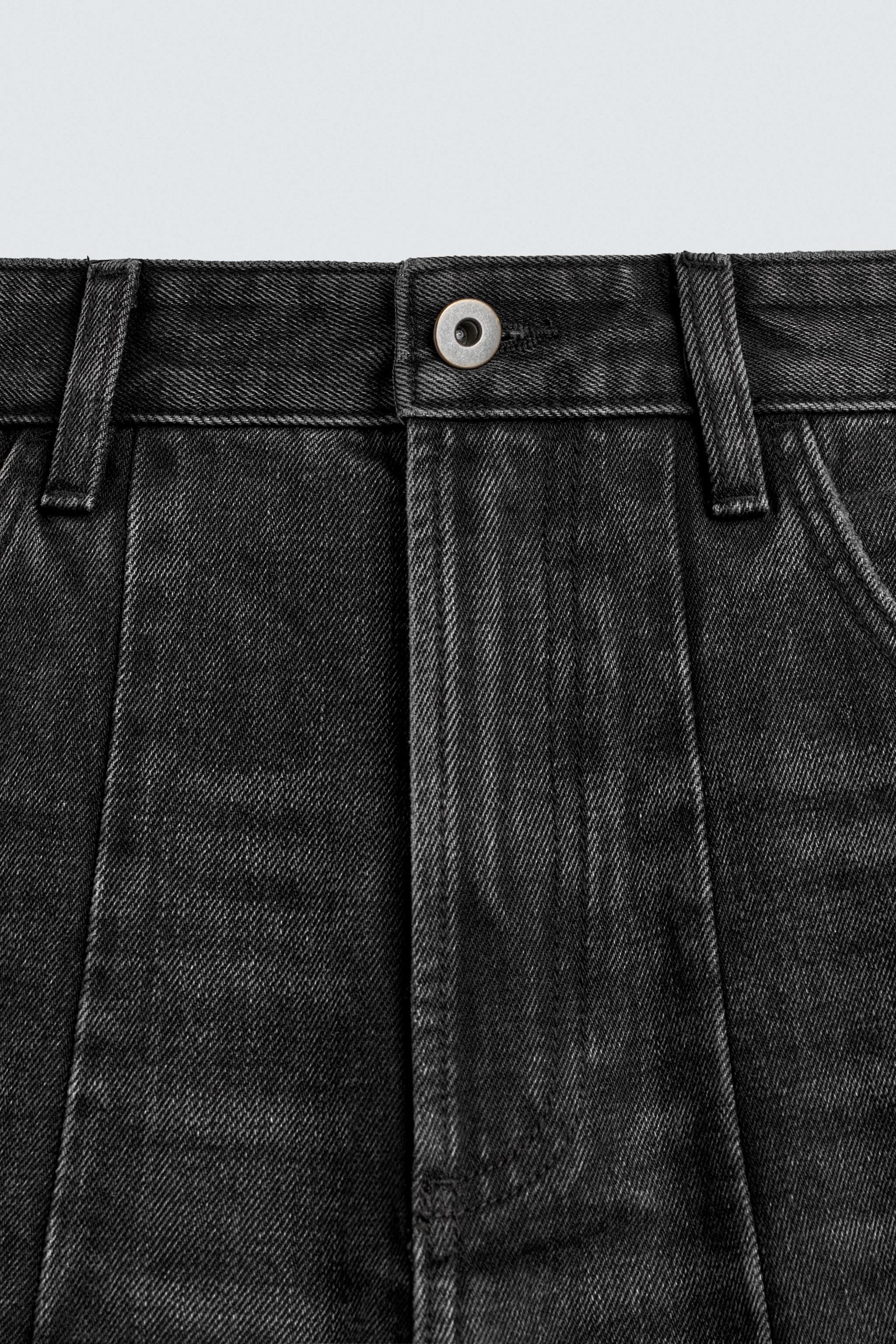 JEANS BALLOON FIT À FERMETURES ÉCLAIR