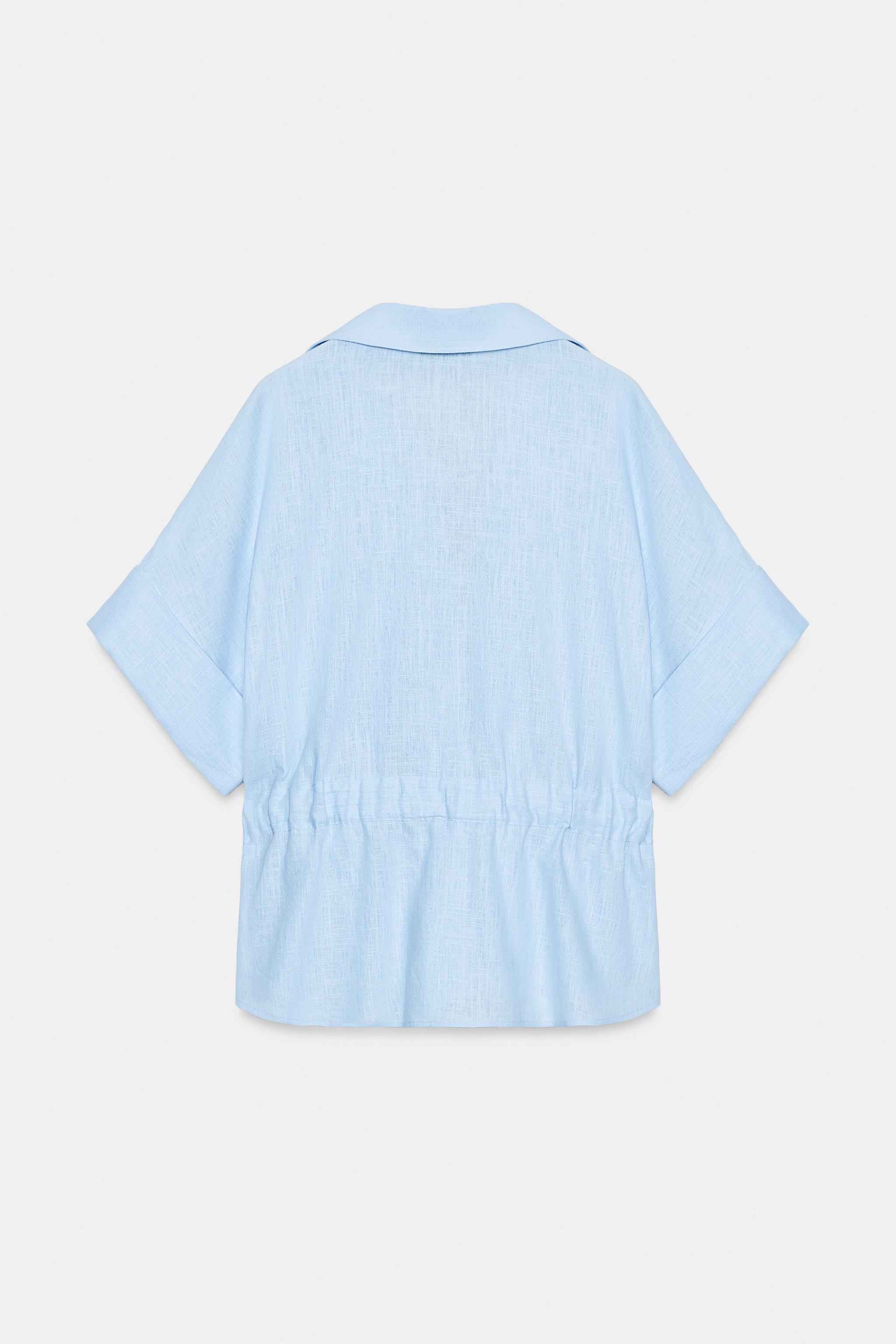 CHEMISE SAFARI AVEC LIN