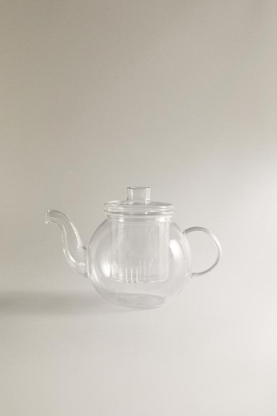 BOROSILICATE GLASS TEAPOT WITH INFUSER
