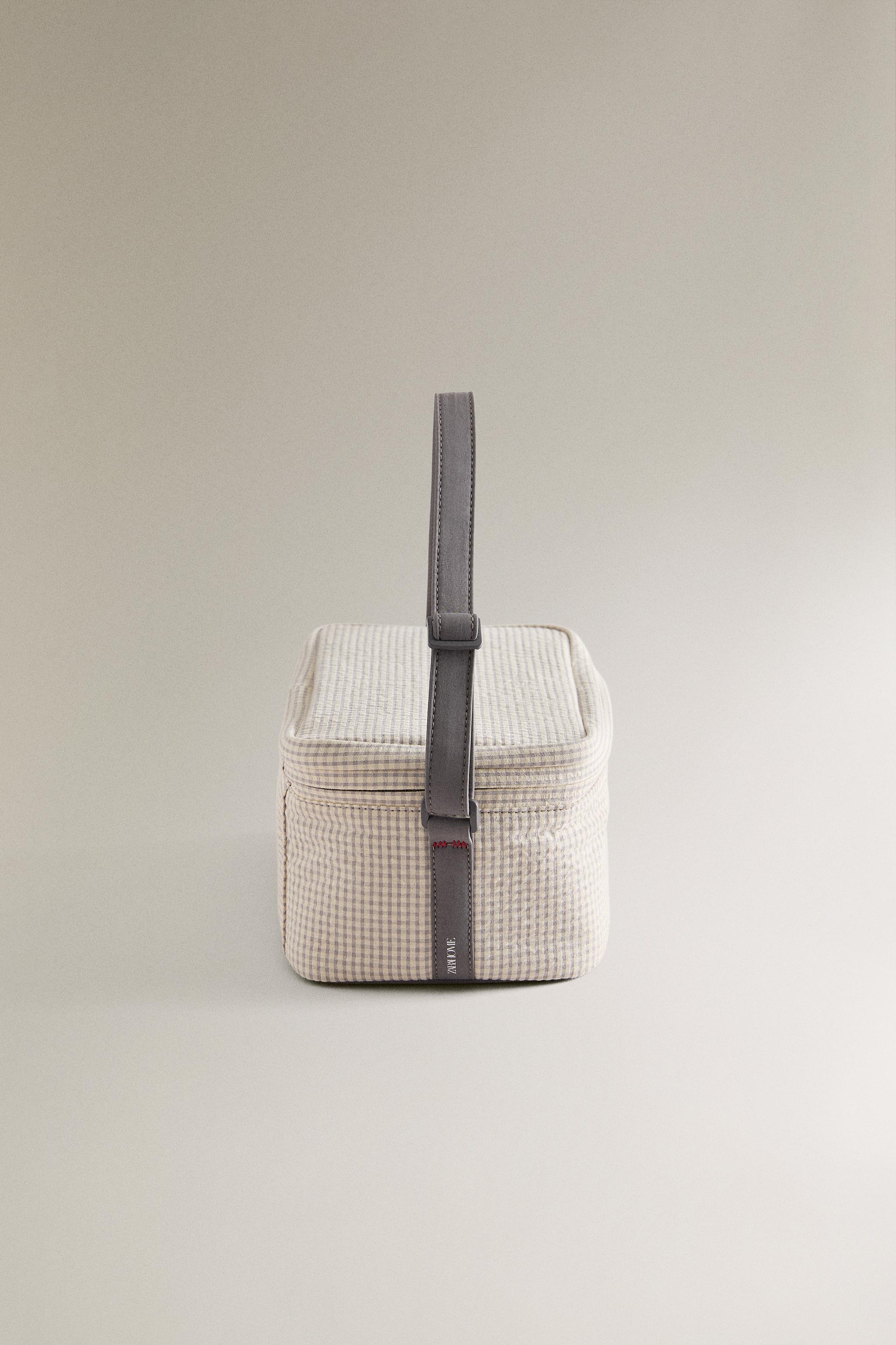 GINGHAM CHECK THERMAL LUNCH BOX