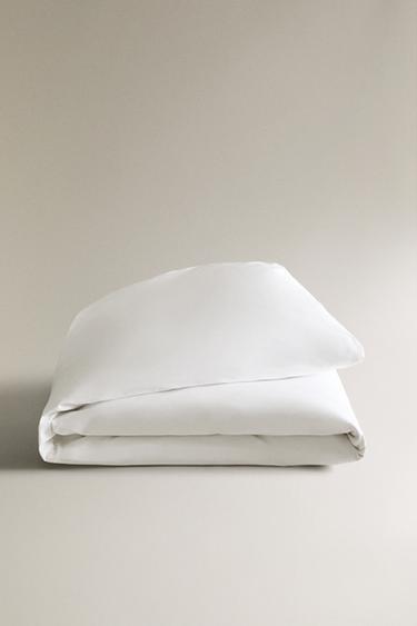 HOUSSE DE COUETTE SATIN JOUR ÉCHELLE - Blanc de Zara - Image 5