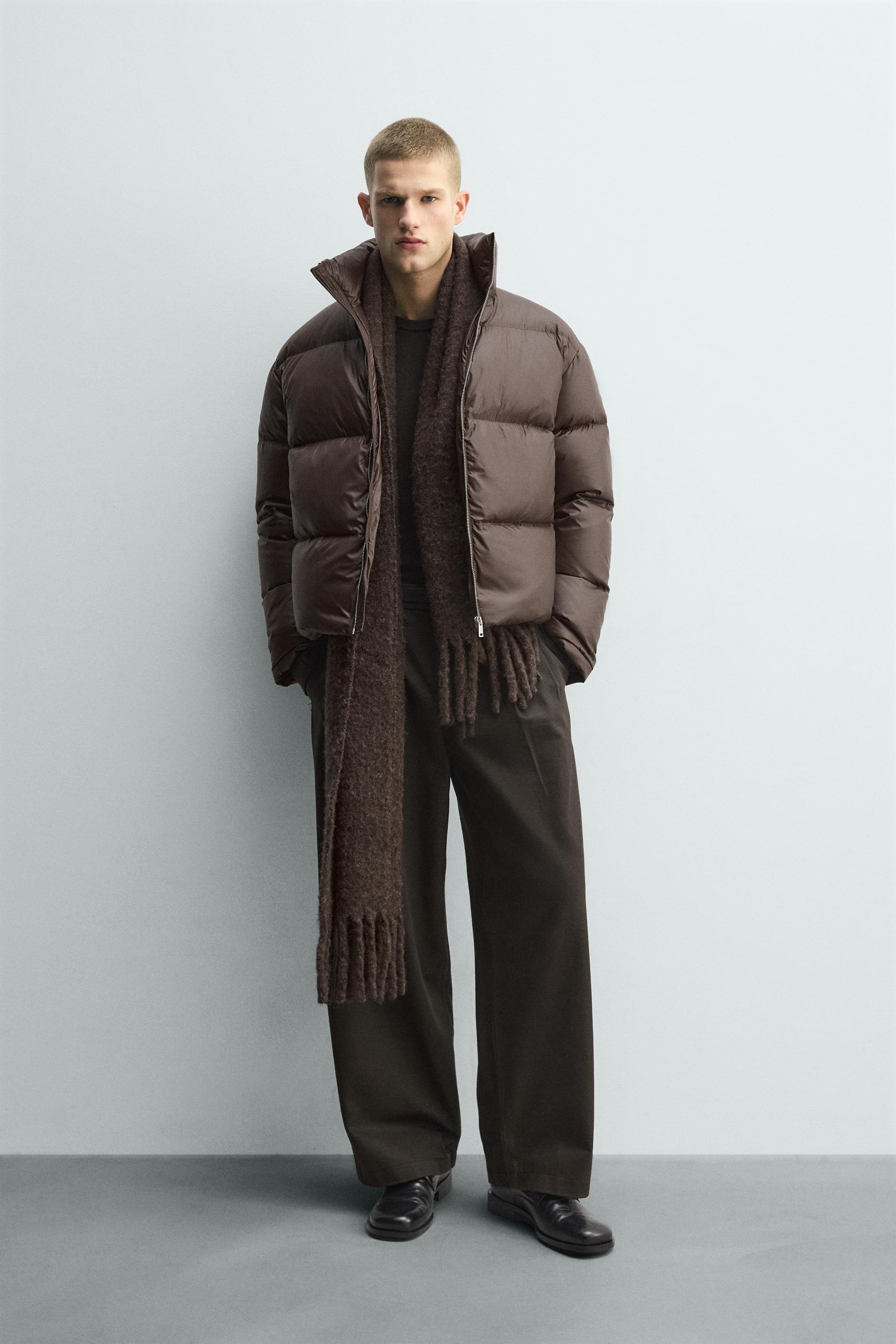 80% DOWN - 20% FEATHER PUFFER JACKET