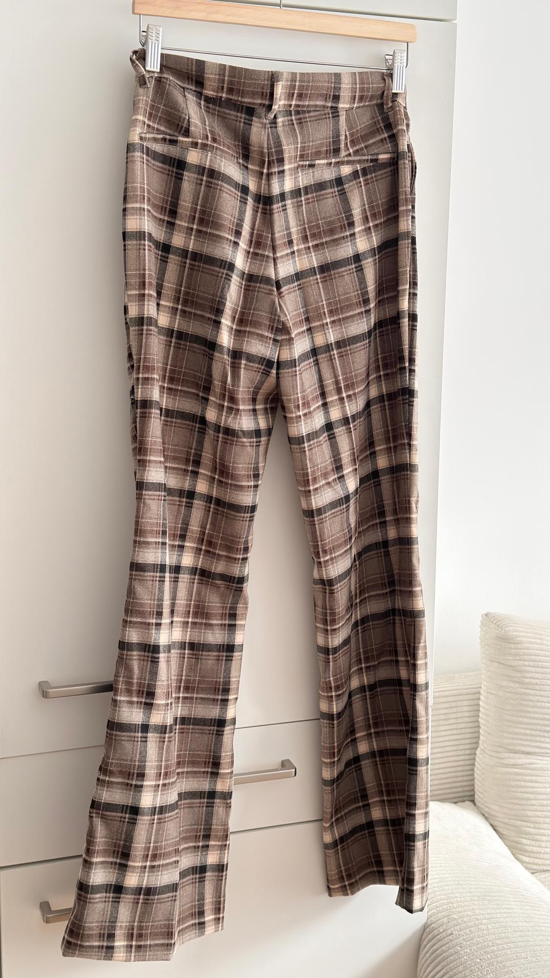 CHECKED TROUSERS - Image 2