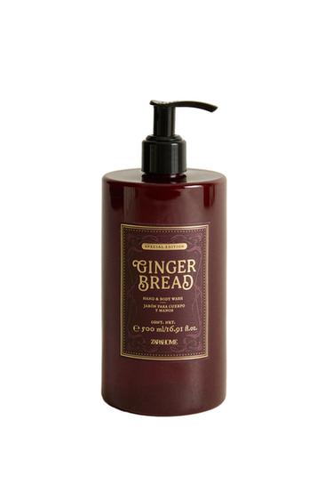 (500 ML) FLÜSSIGE HAND- UND KÖRPERSEIFE GINGERBREAD - Rot von Zara