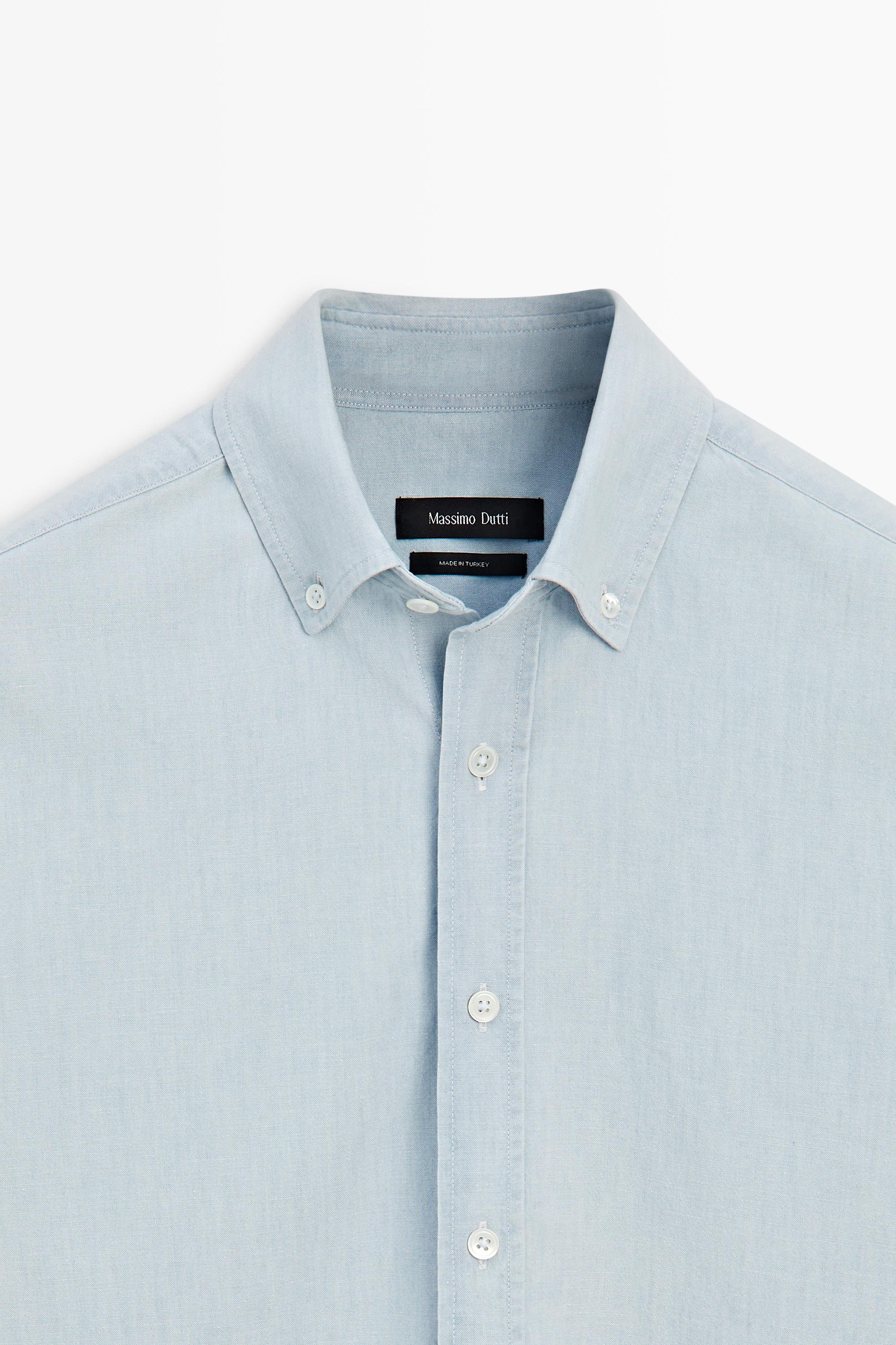 100% cotton denim shirt