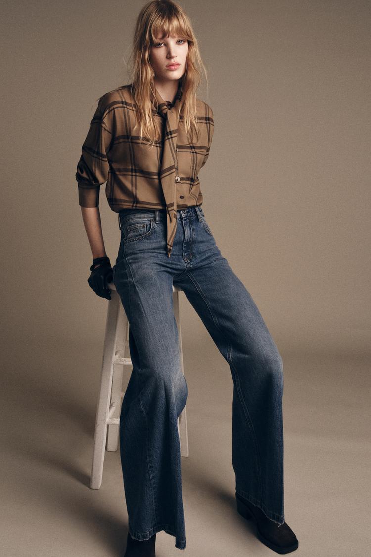 Jeans Flare Pantaloni Jeans Uomo Zara Denim Pantaloni Flare Zara