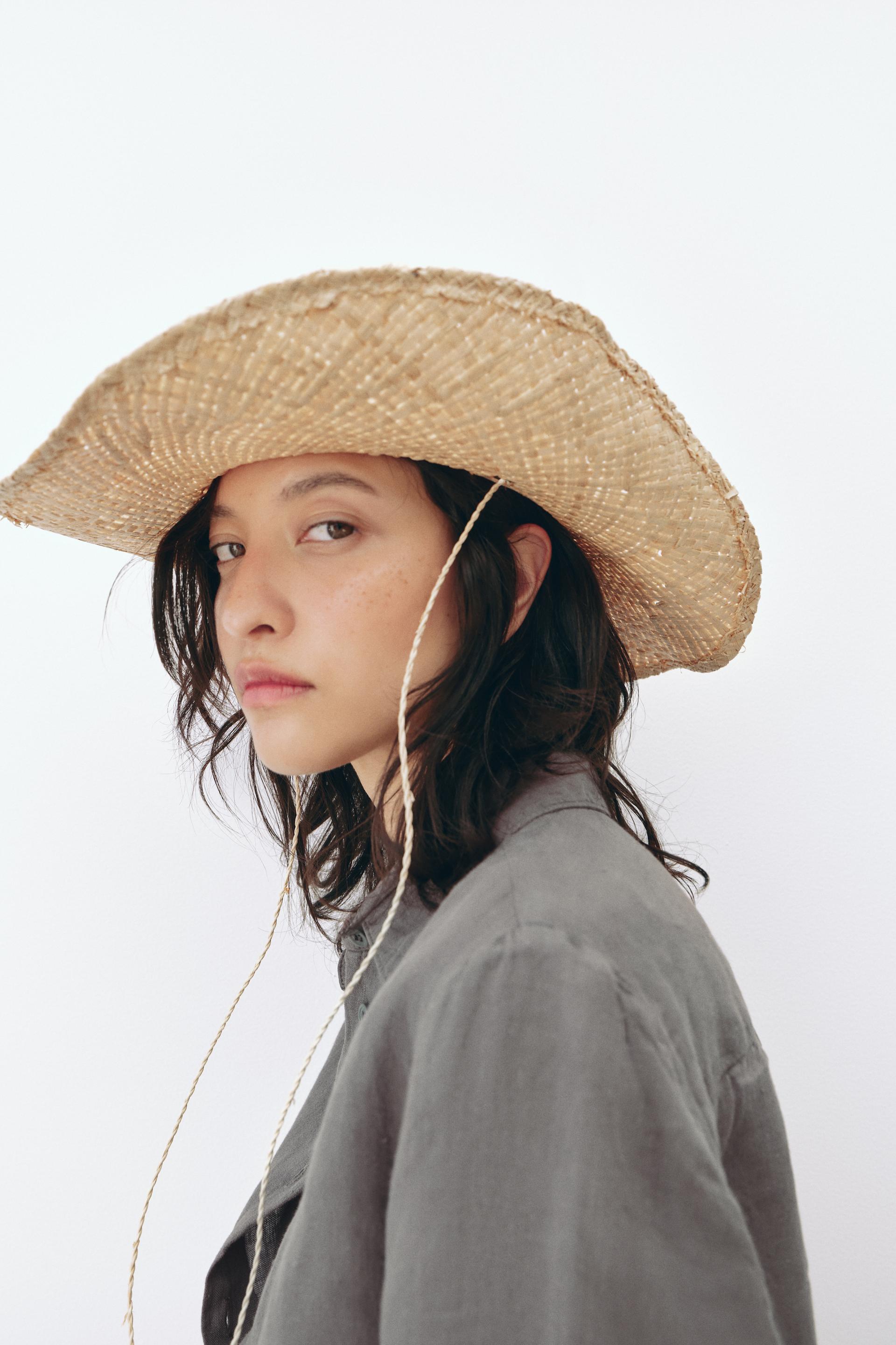 cowboy-raffia-hat-light-beige-zara-south-africa