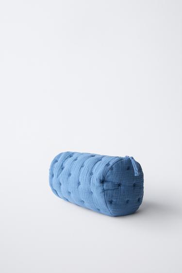 TEXTURED TOILETRY BAG - Blue by Zara - Image 1