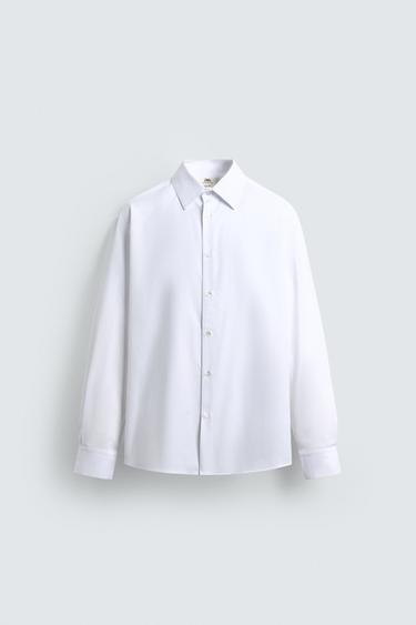 Zara REGULAR FIT LIMITED EDITION SHIRT - White