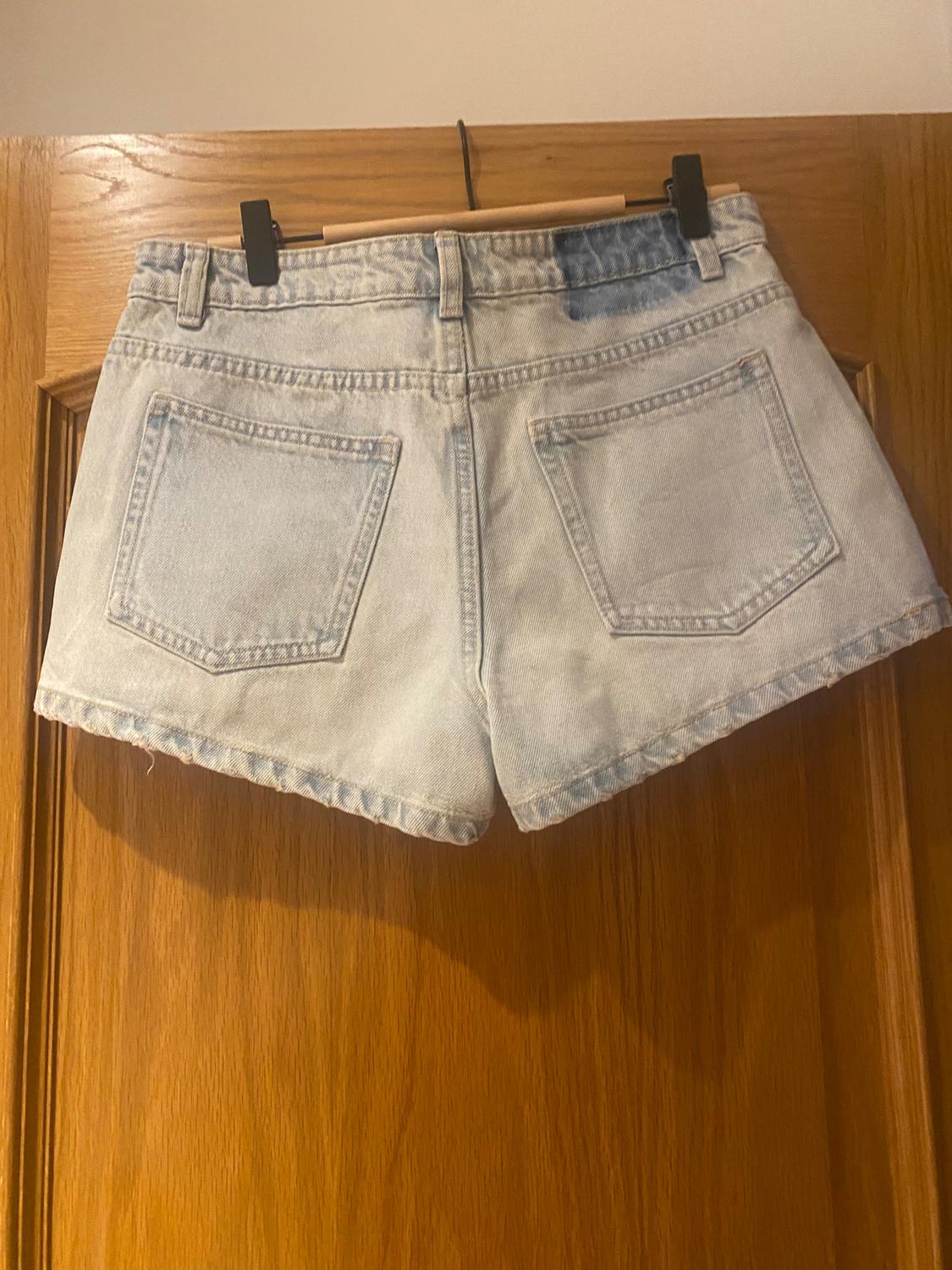 MID-RISE TRF DENIM SHORTS - Image 2