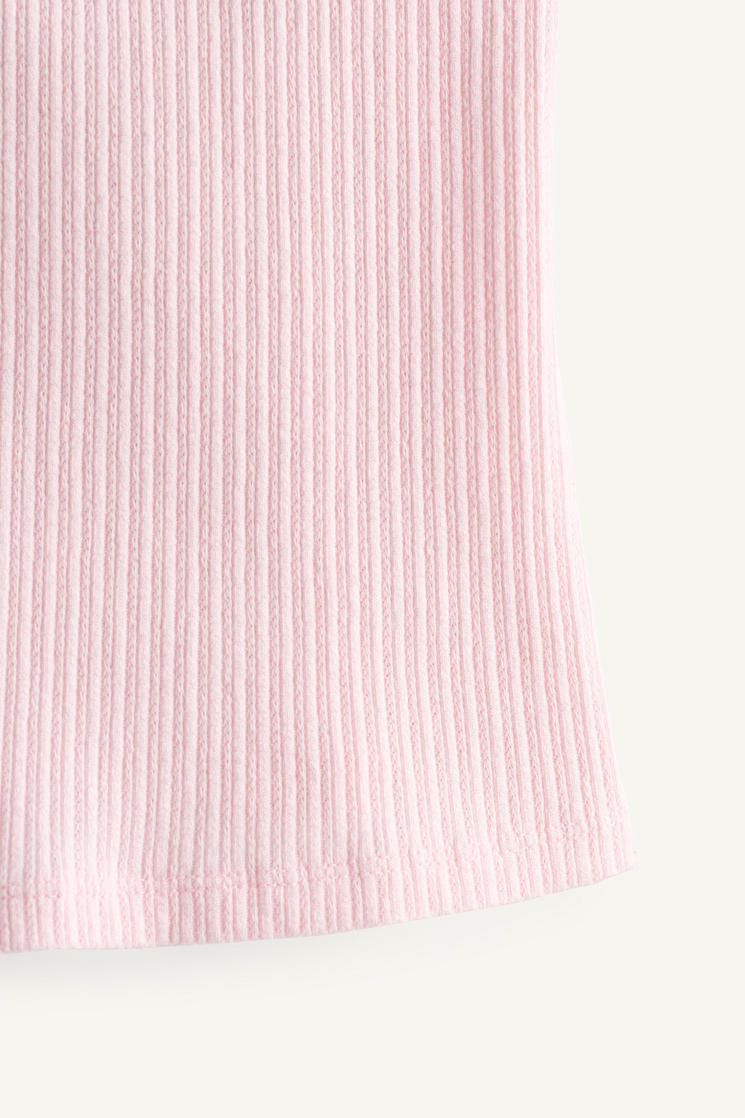 LIMITED EDITION CONTRAST LACE RIB STRAP TOP