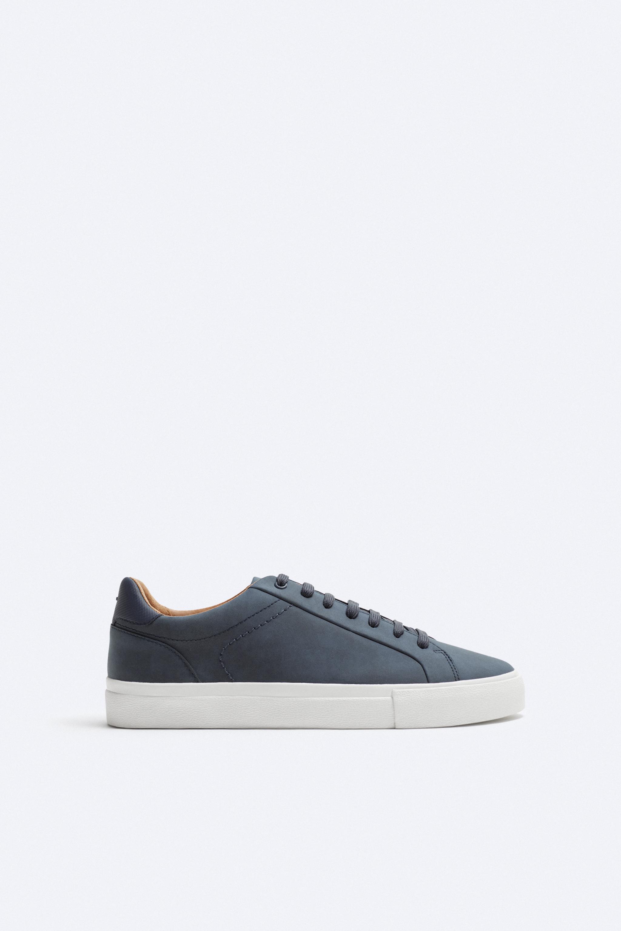 Zapatos blancos zara online hombre