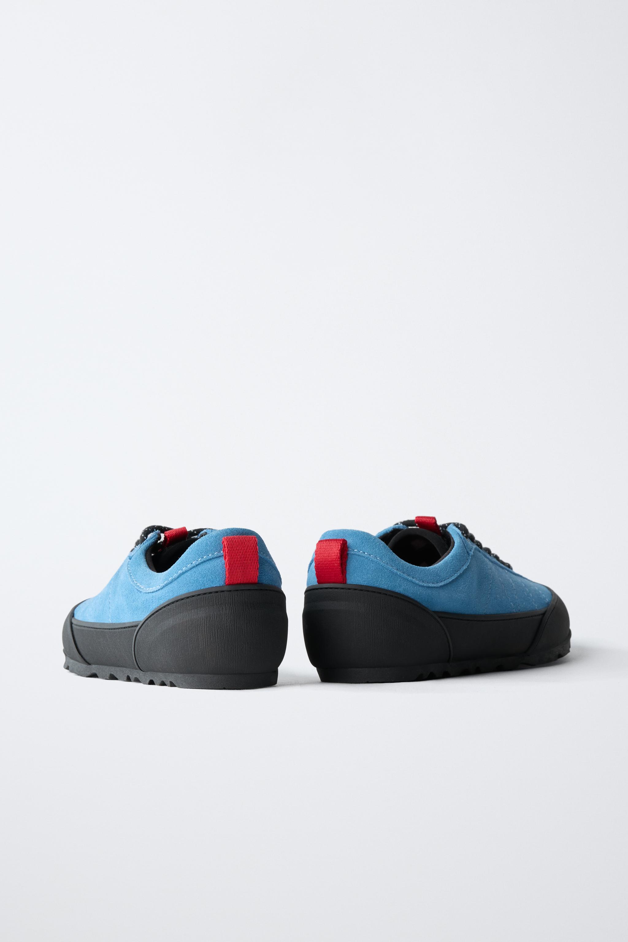 Детские кроссовки Zara CONTRAST SNEAKERS — фото 6