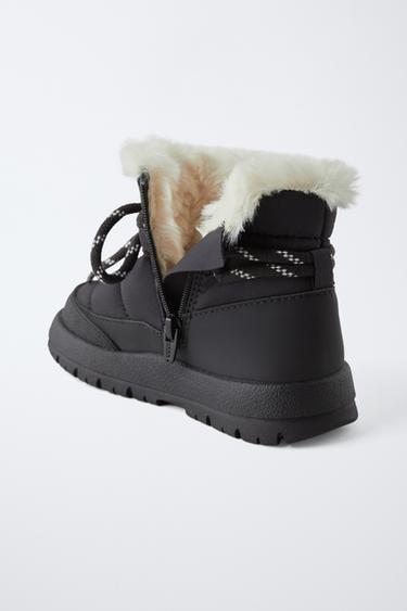 PADDED BOOTS - Black by Zara
