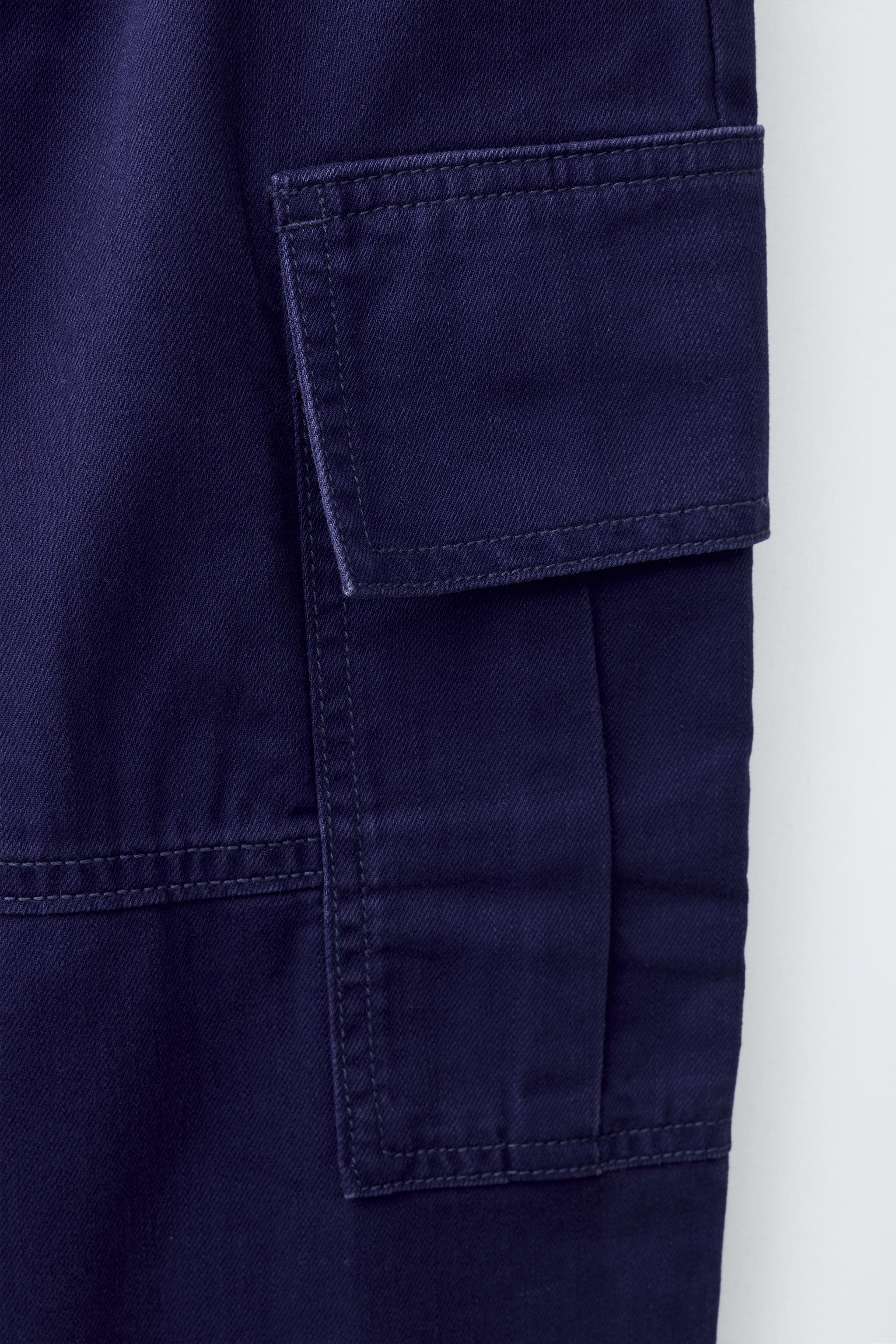 Детские брюки Zara POCKET CARGO PANTS — фото 4