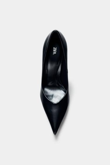 Zara HEEL SHOES - Black