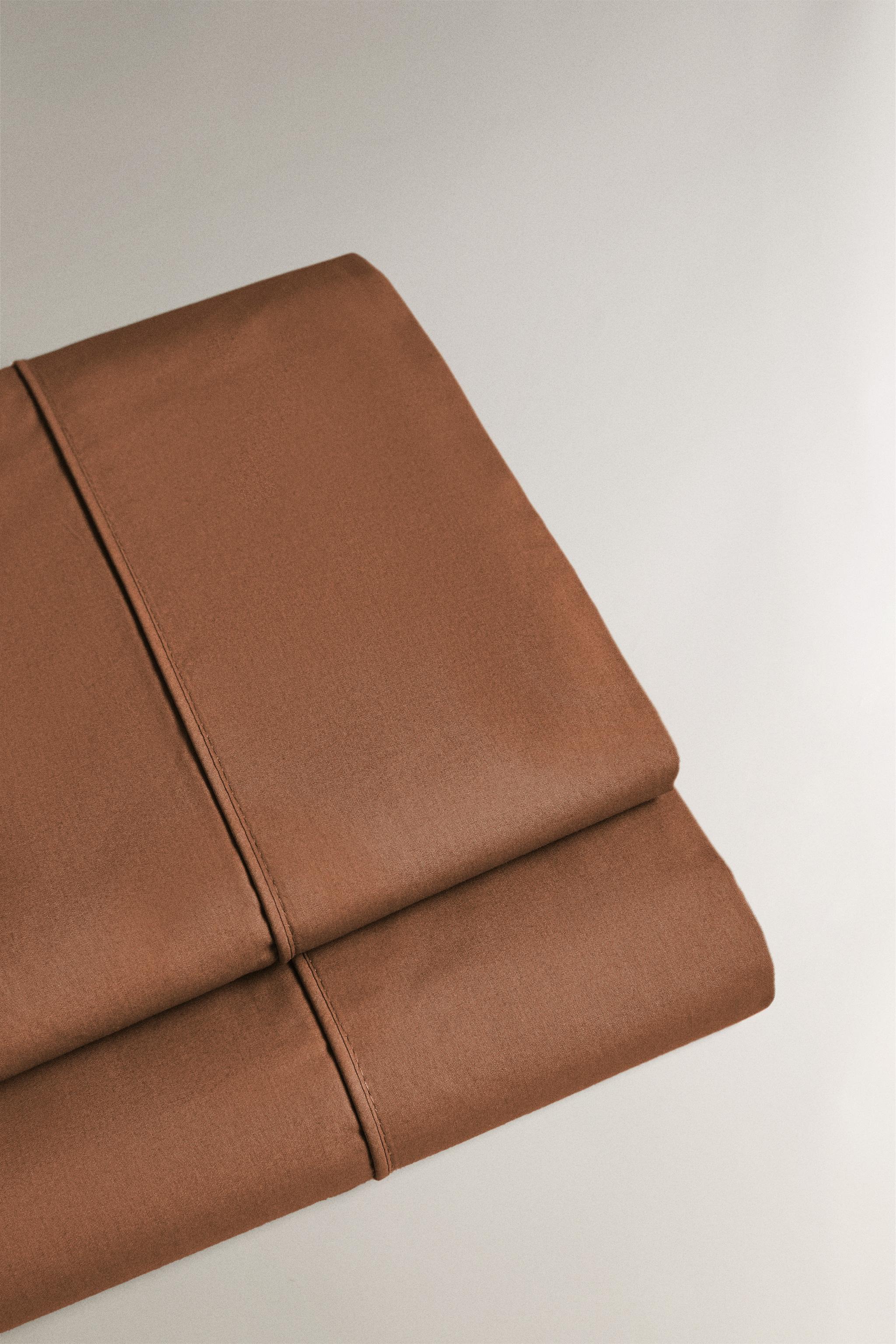 PERCALE COTTON FLAT SHEET (300 THREAD COUNT)