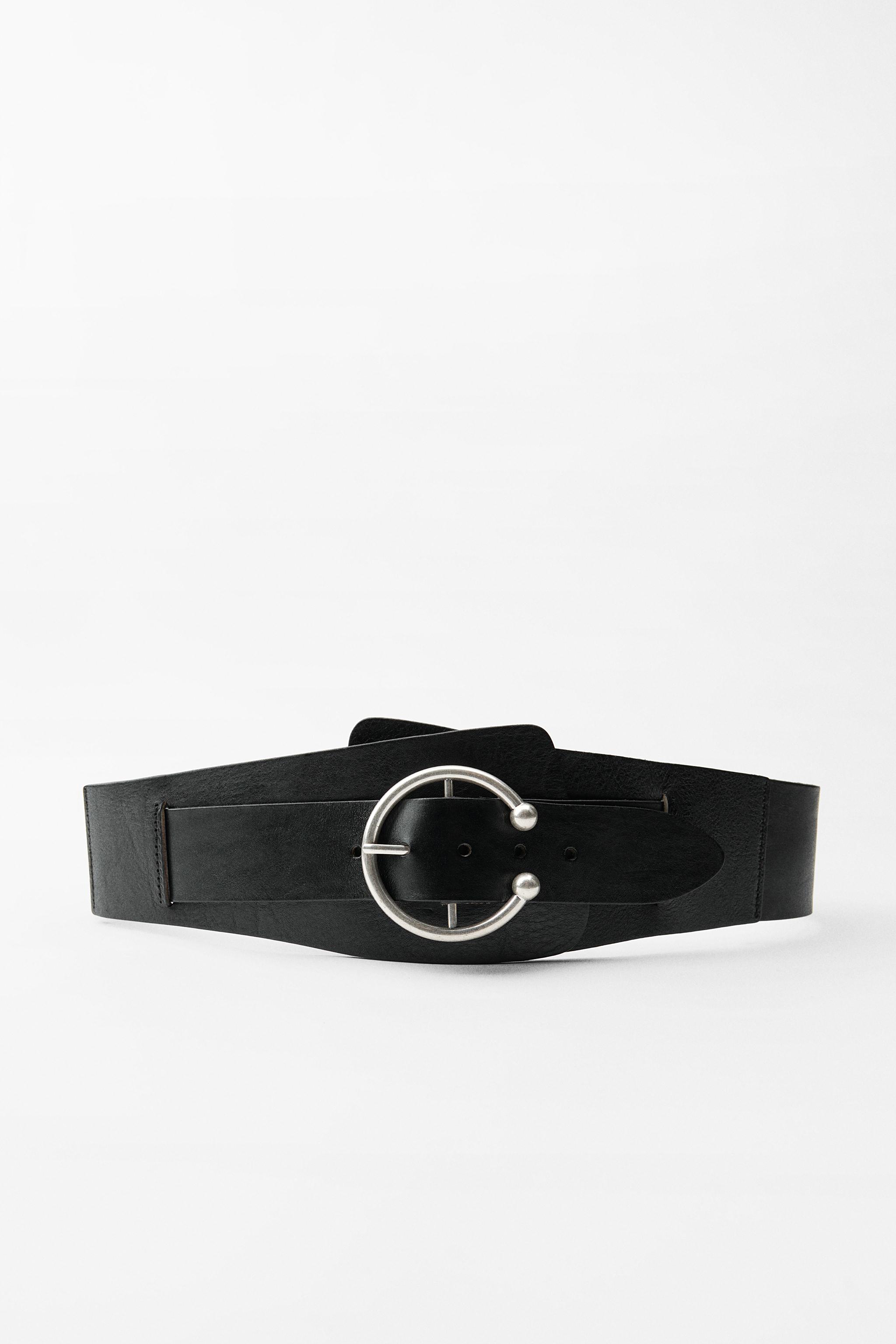 Zara good Heart Buckle Stretch Metal Belt 28