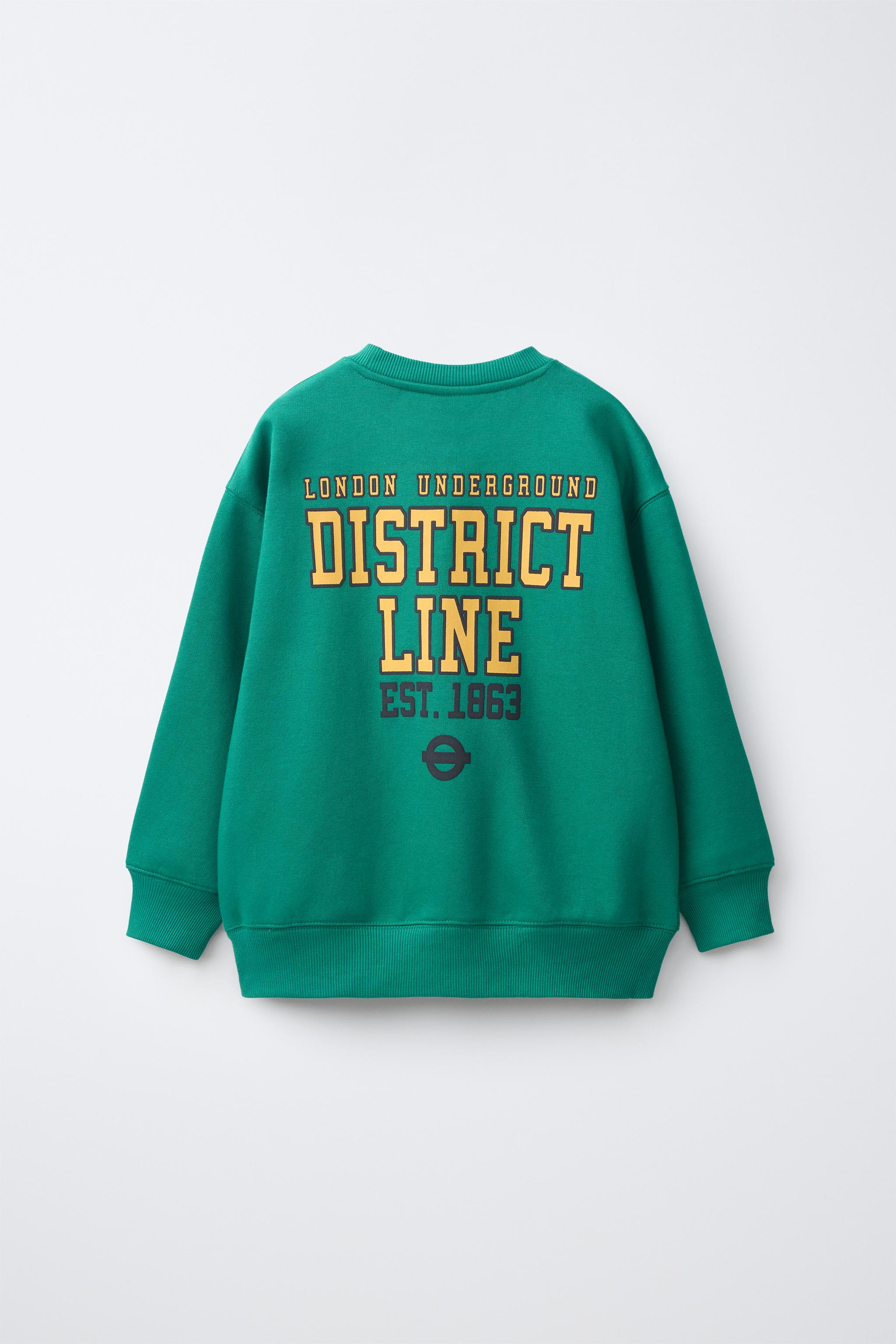 WIMBLEDON PARK TRANSPORT FOR LONDON © TEXT SWEATSHIRT