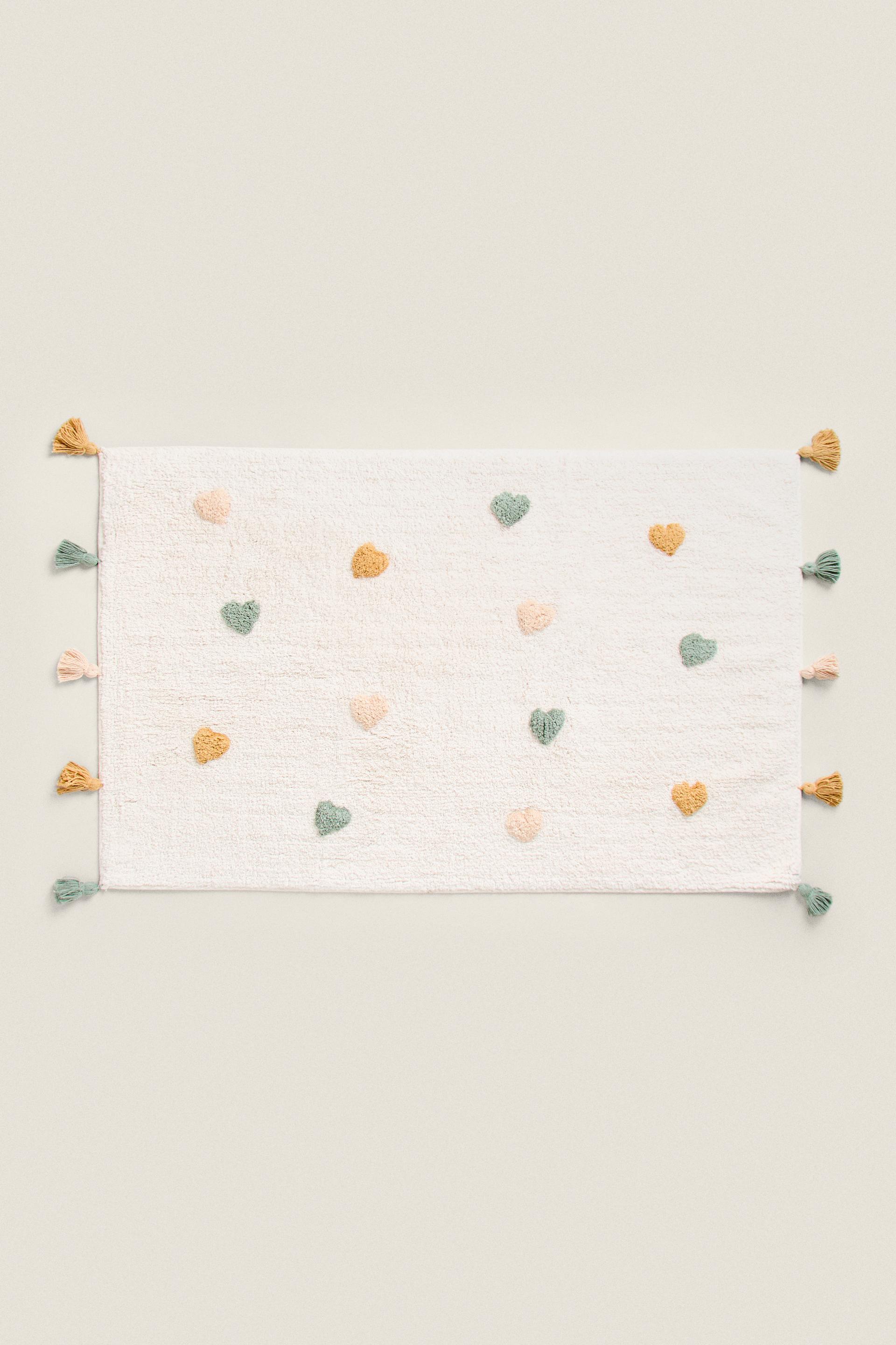 CHILDREN'S BATH MAT WITH HEARTS - Pink | ZARA United Kingdom