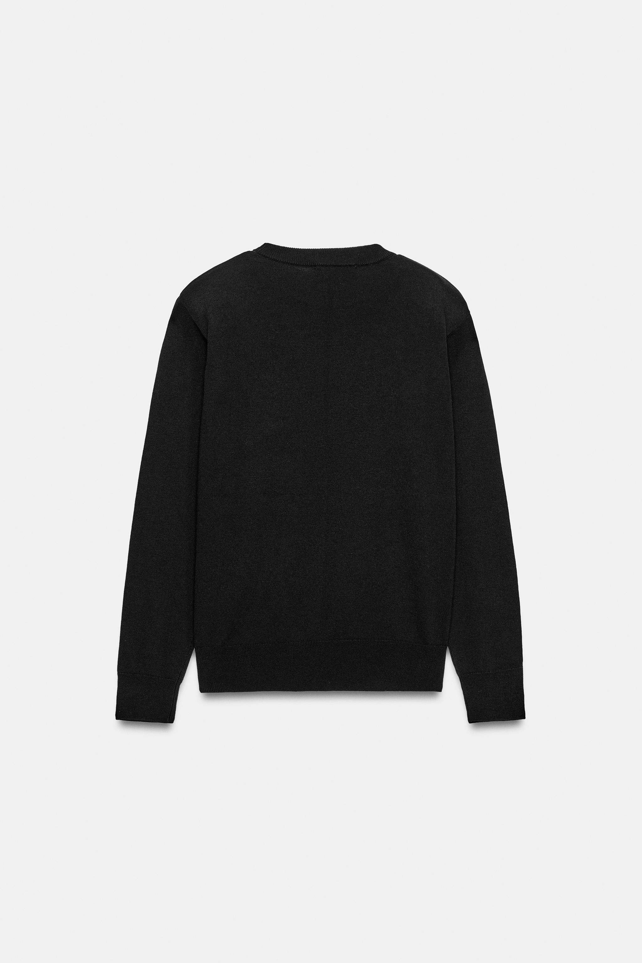 SHOULDER PAD KNIT JUMPER