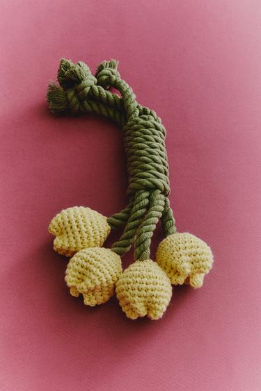 JOUET BOUQUET DE TULIPES POUR ANIMAUX DE COMPAGNIE - Jaune de Zara