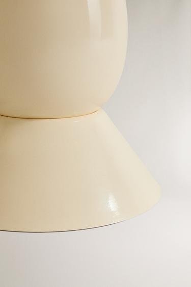 TABLE D'APPOINT MÉTAL - Écru / Beige de Zara - Image 4