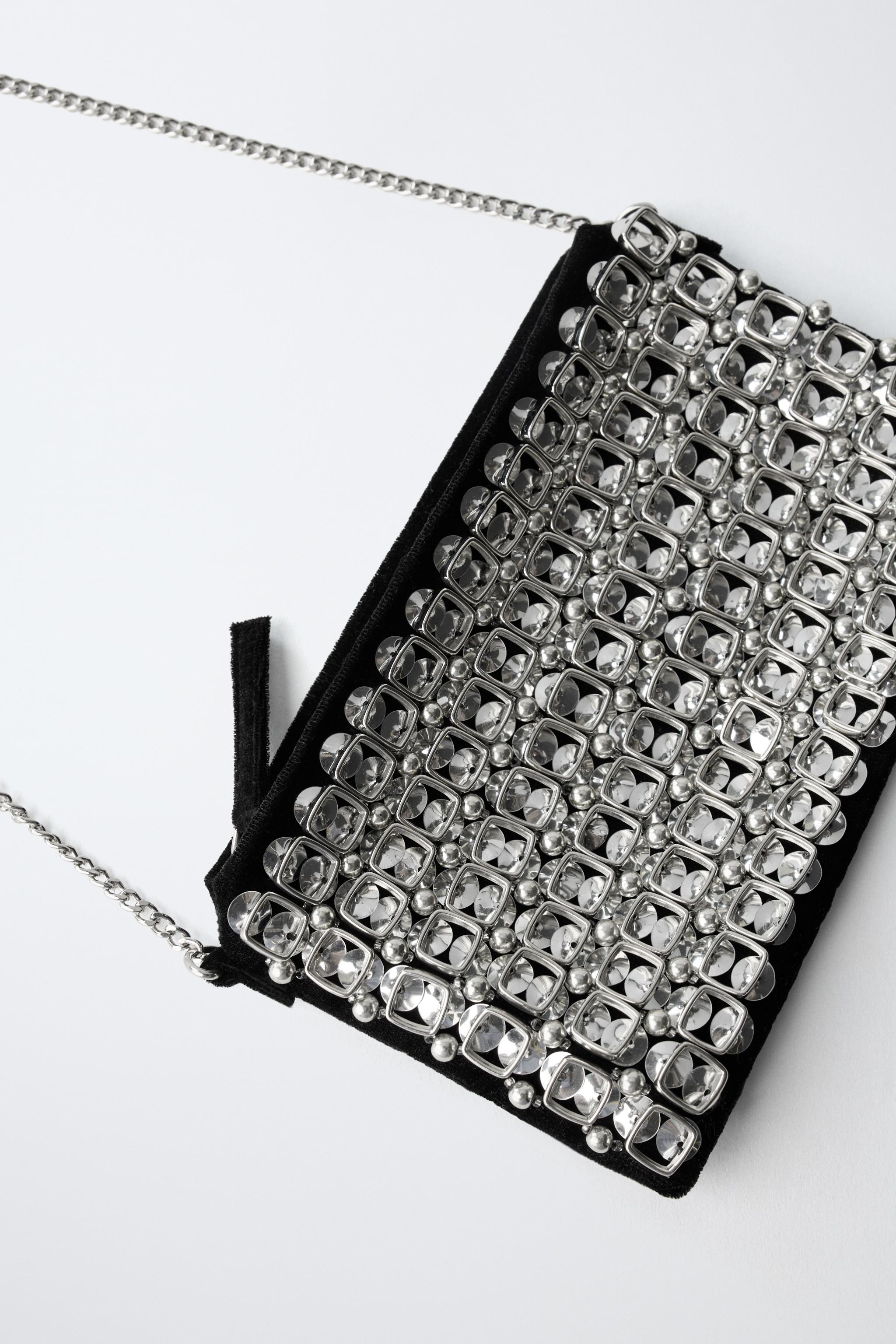 BEADED SHOULDER BAG