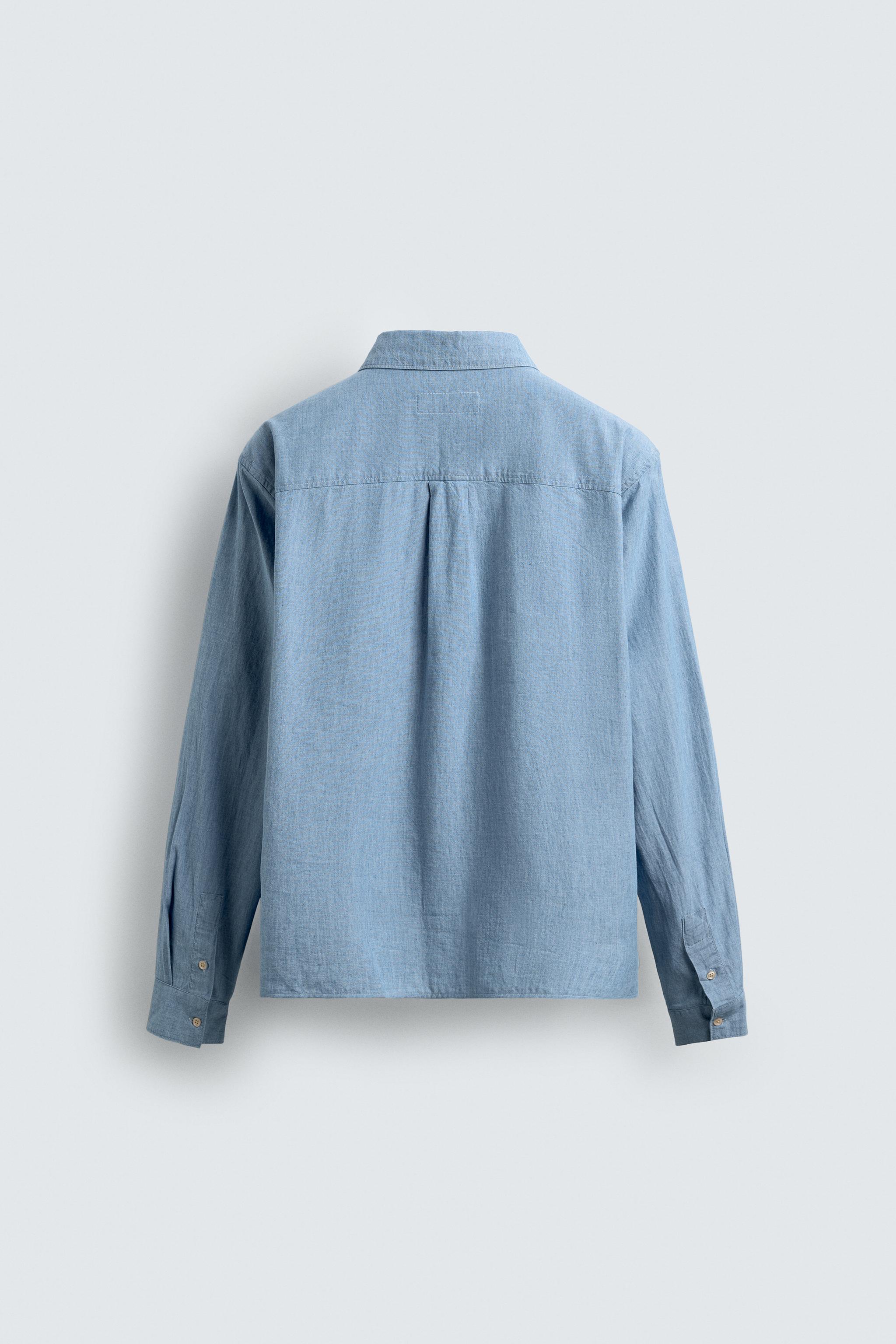 REGULAR FIT CHAMBRAY SHIRT