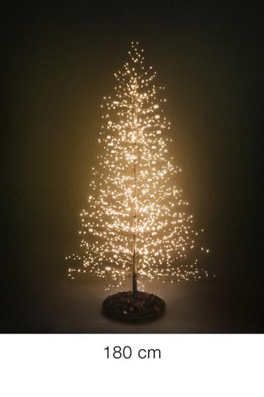 LED LIGHT CHRISTMAS TREE (180 CM) - Brown by Zara